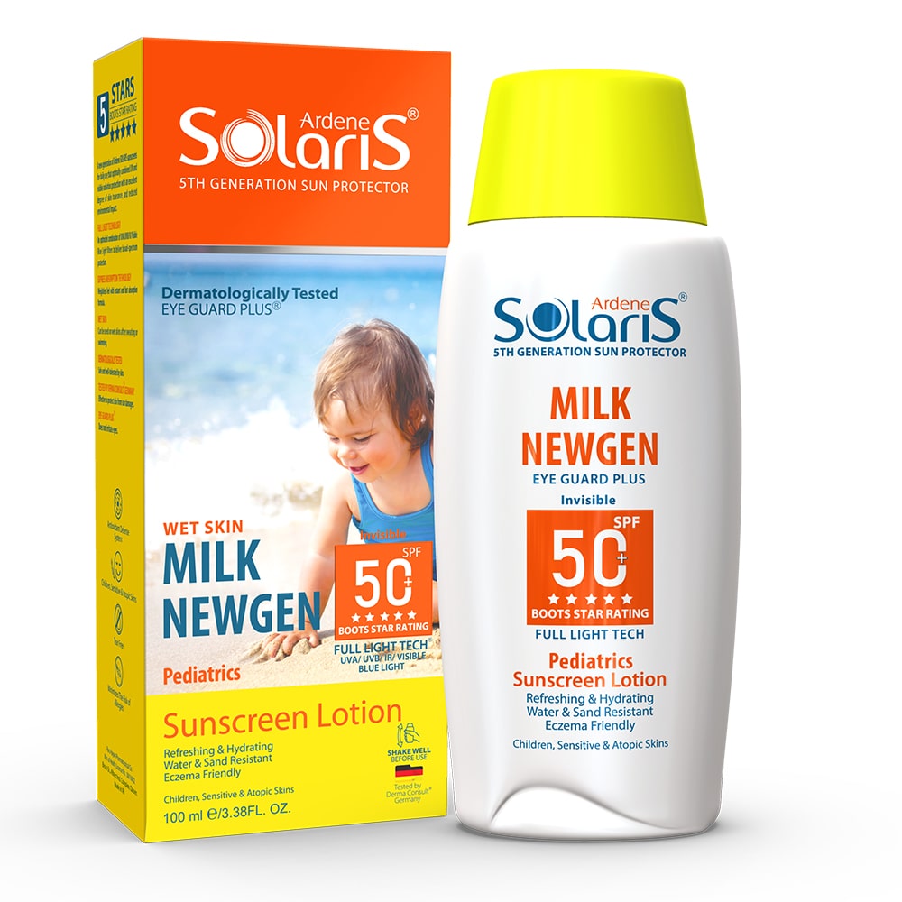 ضدآفتاب میلک نیوژن +SPF 50 سولاریس | Solaris